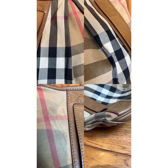 Burberry Hobo Phoebe Canvas Housecheck/nova check - Picture 10 of 12